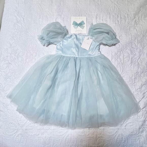 NWT Oui Babe Layla Tulle Formal Dress and Bow Size 5 - Picture 2 of 10